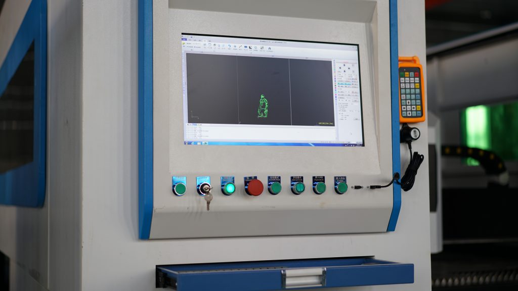 Laserski rezač lima Stroj za lasersko rezanje vlakana